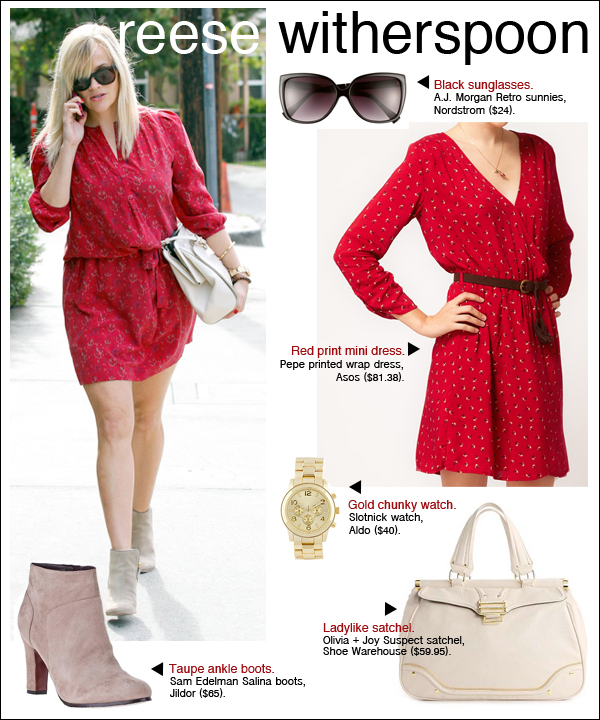 reese witherspoon style, reese witherspoon red dress, reese witherspoon oscars